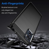 Калъф-Techsuit - Carbon Silicone - Motorola Moto E22 / Moto E22i - Blue