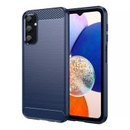 Калъф-Techsuit - Carbon Silicone - Samsung Galaxy A14 4G / A14 5G - Blue