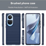 Калъф-Techsuit - Carbon Silicone - Oppo Reno10 / Reno10 Pro - Blue