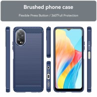 Калъф-Techsuit - Carbon Silicone - Oppo A38 / A18 - Blue