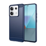 Калъф-Techsuit - Carbon Silicone - Xiaomi Redmi Note 13 Pro 5G / Poco X6 - Blue