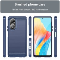 Калъф-Techsuit - Carbon Silicone - Oppo A58 4G - Blue