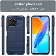 Калъф-Techsuit - Carbon Silicone - Honor Magic6 Lite - Blue