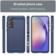 Калъф-Techsuit - Carbon Silicone - Samsung Galaxy A55 5G - Blue