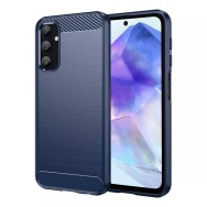 Калъф-Techsuit - Carbon Silicone - Samsung Galaxy A55 5G - Blue