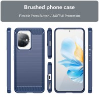 Калъф-Techsuit - Carbon Silicone - Honor 100 - Blue