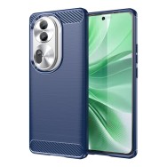 Калъф-Techsuit - Carbon Silicone - Oppo Reno11 Pro - Blue