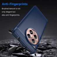 Калъф-Techsuit - Carbon Silicone - OnePlus 12R - Blue