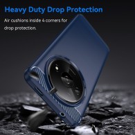 Калъф-Techsuit - Carbon Silicone - Xiaomi Redmi A3 - Blue