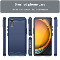 Калъф-Techsuit - Carbon Silicone - Samsung Galaxy Xcover7 - Blue