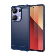 Калъф-Techsuit - Carbon Silicone - Xiaomi Redmi Note 13 Pro 4G / Poco M6 Pro 4G - Blue