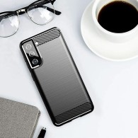 Калъф-Techsuit - Carbon Silicone - Samsung Galaxy S21 Plus 5G - Blue