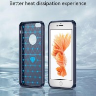 Калъф-Techsuit - Carbon Silicone - iPhone 6/ 6S - Blue