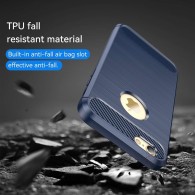 Калъф-Techsuit - Carbon Silicone - iPhone 6/ 6S - Blue