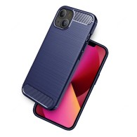 Калъф-Techsuit - Carbon Silicone - iPhone 13 - Blue