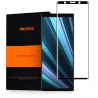 Стъклен протектор MOCOLO TG+Full Glue за Sony Xperia 5, Черен