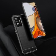 Калъф-Techsuit - Carbon Silicone - Xiaomi 11T / 11T Pro - Blue