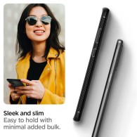 Spigen Rugged Armor удароустойчив силиконов (TPU) калъф за Samsung Galaxy S20+ Plus, Matte Black