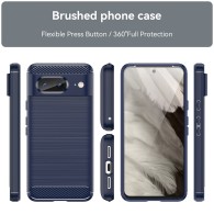 Калъф-Techsuit - Carbon Silicone - Google Pixel 8 - Blue