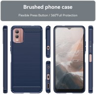 Калъф-Techsuit - Carbon Silicone - Nokia C32 - Blue