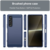 Калъф-Techsuit - Carbon Silicone - Sony Xperia 1 VI - Black