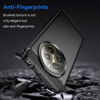 Калъф-Techsuit - Carbon Silicone - Realme 12+ - Black