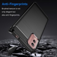 Калъф-Techsuit - Carbon Silicone - Nokia C32 - Black