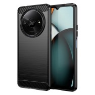 Калъф-Techsuit - Carbon Silicone - Xiaomi Redmi A3 - Black