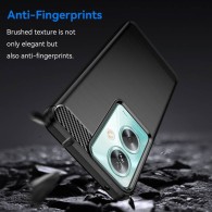 Калъф-Techsuit - Carbon Silicone - Huawei nova Y72 - Black