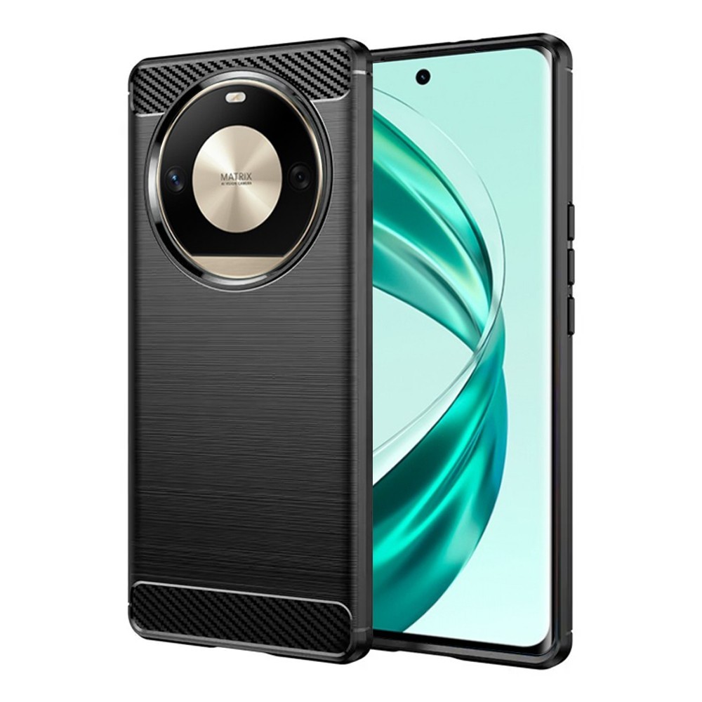 Калъф-Techsuit - Carbon Silicone - Honor X50 Pro - Black