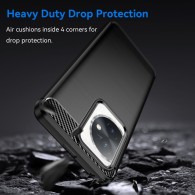 Калъф-Techsuit - Carbon Silicone - Honor 100 - Black