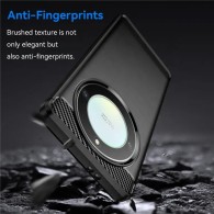 Калъф-Techsuit - Carbon Silicone - Honor Magic6 Lite - Black