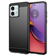 Калъф-Techsuit - Carbon Silicone - Motorola Moto G84 - Black