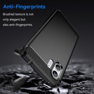Калъф-Techsuit - Carbon Silicone - Nothing Phone (2) - Black