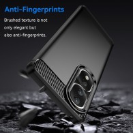 Калъф-Techsuit - Carbon Silicone - Honor 80 Pro / Honor 90 Pro - Black