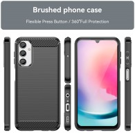 Калъф-Techsuit - Carbon Silicone - Samsung Galaxy A24 - Black