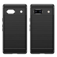 Калъф-Techsuit - Carbon Silicone - Google Pixel 7a - Black