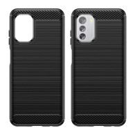Калъф-Techsuit - Carbon Silicone - Nokia G60 - Black
