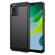 Калъф-Techsuit - Carbon Silicone - Motorola Moto E13 - Black