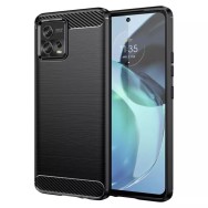 Калъф-Techsuit - Carbon Silicone - Motorola Moto G72 - Black