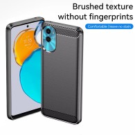 Калъф-Techsuit - Carbon Silicone - Motorola Moto E22s - Black