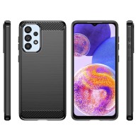 Калъф-Techsuit - Carbon Silicone - Samsung Galaxy A23 4G / A23 5G - Black