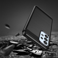 Калъф-Techsuit - Carbon Silicone - Samsung Galaxy A23 4G / A23 5G - Black