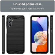 Калъф-Techsuit - Carbon Silicone - Samsung Galaxy A14 4G / A14 5G - Black