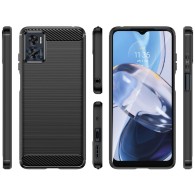 Калъф-Techsuit - Carbon Silicone - Motorola Moto E22 / Moto E22i - Black