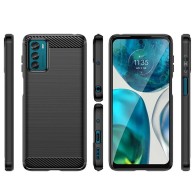 Калъф-Techsuit - Carbon Silicone - Motorola Moto G42 - Black
