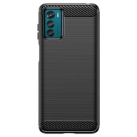 Калъф-Techsuit - Carbon Silicone - Motorola Moto G42 - Black