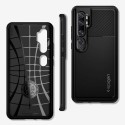 Spigen Rugged Armor удароустойчив силиконов (TPU) калъф за Xiaomi Mi Note 10 / 10 Pro, Matte Black