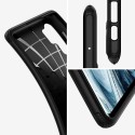 Spigen Rugged Armor удароустойчив силиконов (TPU) калъф за Xiaomi Mi Note 10 / 10 Pro, Matte Black