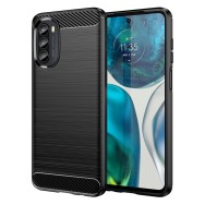 Калъф-Techsuit - Carbon Silicone - Motorola Moto G52 4G / Moto G82 5G - Black